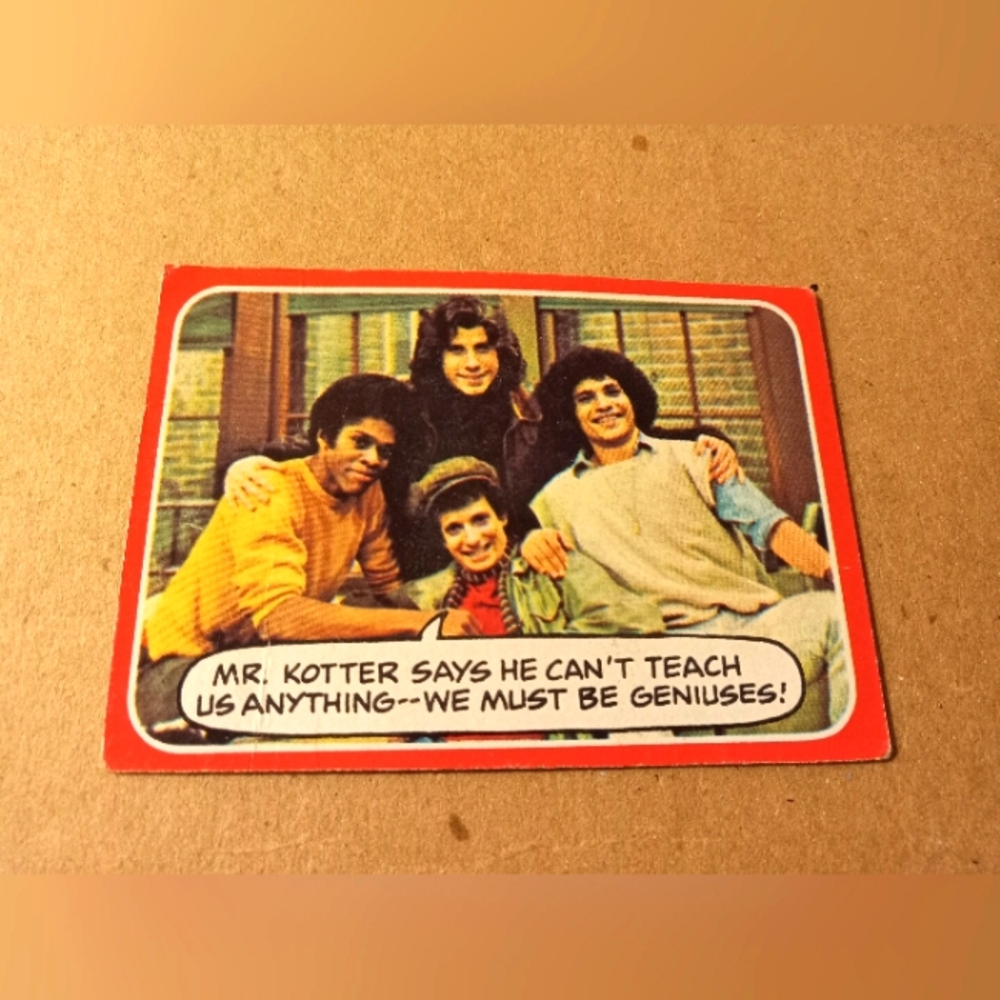 Welcome Back Kotter 1976 Trading Card #49
